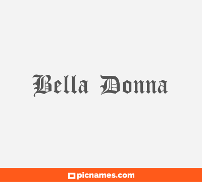 Bella Donna